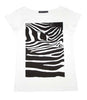 white zebra t-shirt